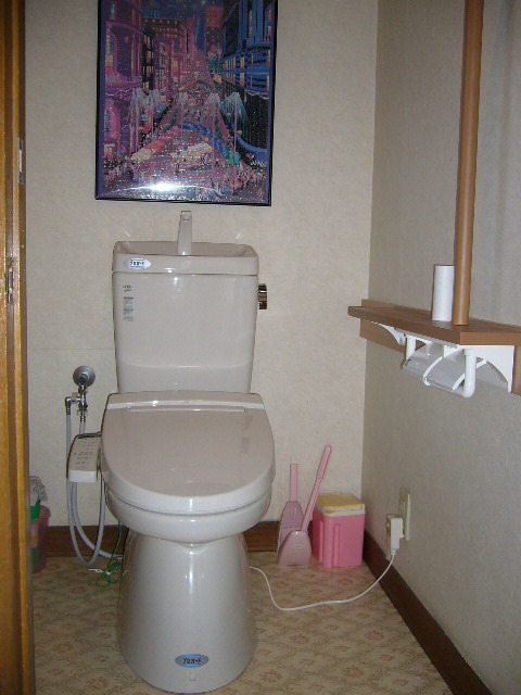 エコロジーな節水型トイレに取替えました☆